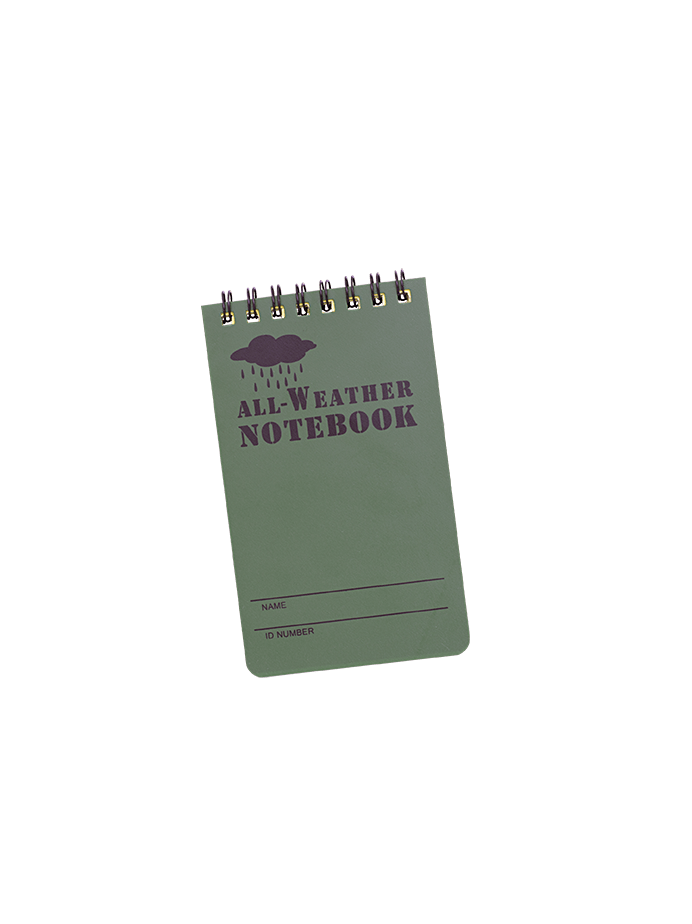 NOVEDAD LIBRETA WATERPROF